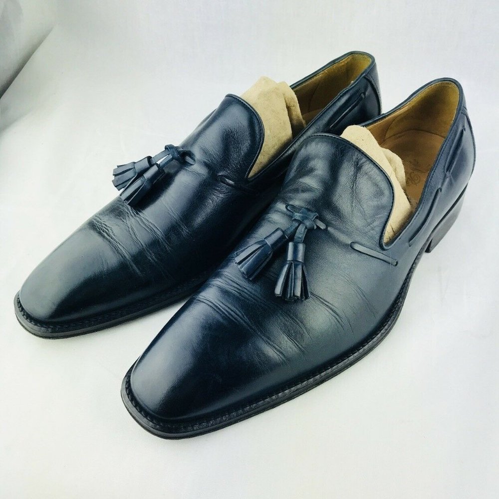 Roberto Morelli Mens 9.5 Cordovan Dress Shoes